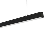 Seamless 60W LED Linear Lighting System , 4000K Black Linear Light Fixture