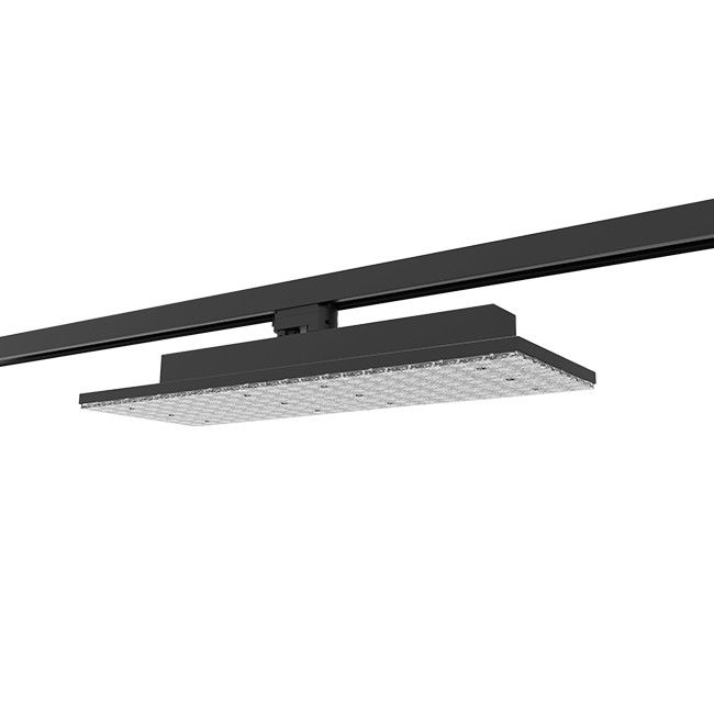 IP20 3 phase LED Linear Track Panel , White RAL 9003 panel Track Mounted Lighting