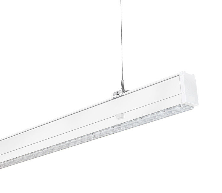 Flicker Free Recessed LED Linear Light Optional Beam Angle With Microwave Sensor