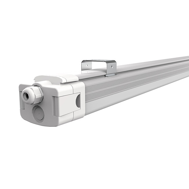 60w LED Triproof Light , Tridonic Linear Ceiling Mount Light for industry